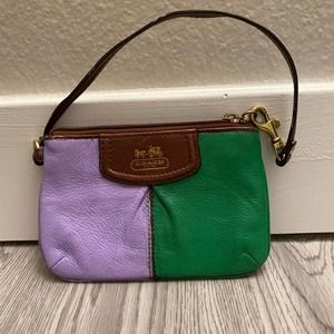 Coach wristlet wallets for women